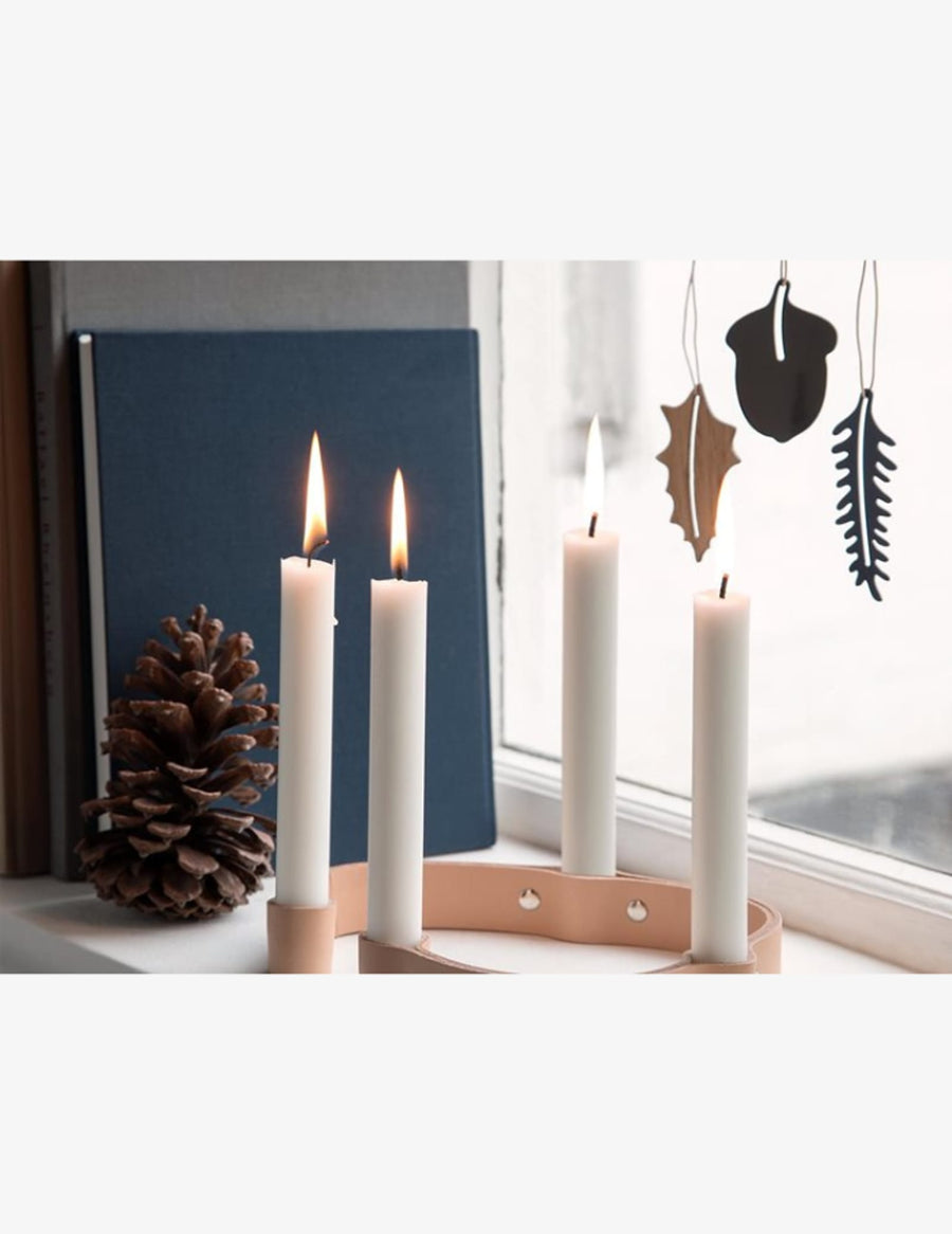 Christmas Ornament-Pine Cone Black