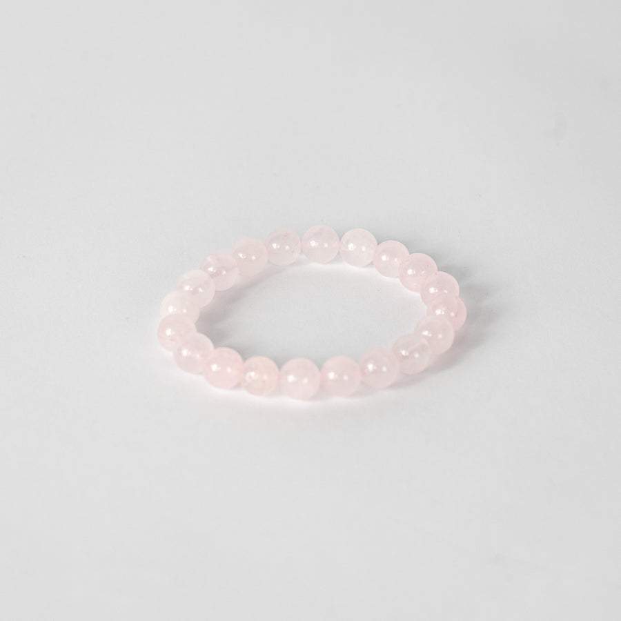 10mm Bracelet-Rose Quartz