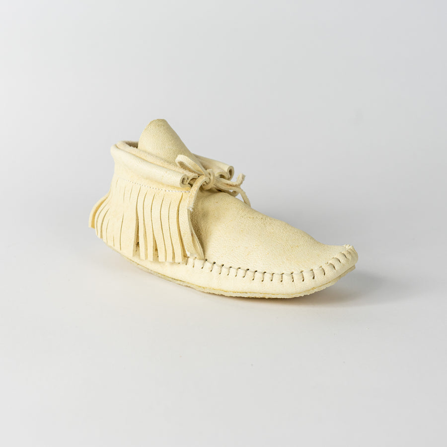 Jamie Gentry Moccasins-Fringe-Bone