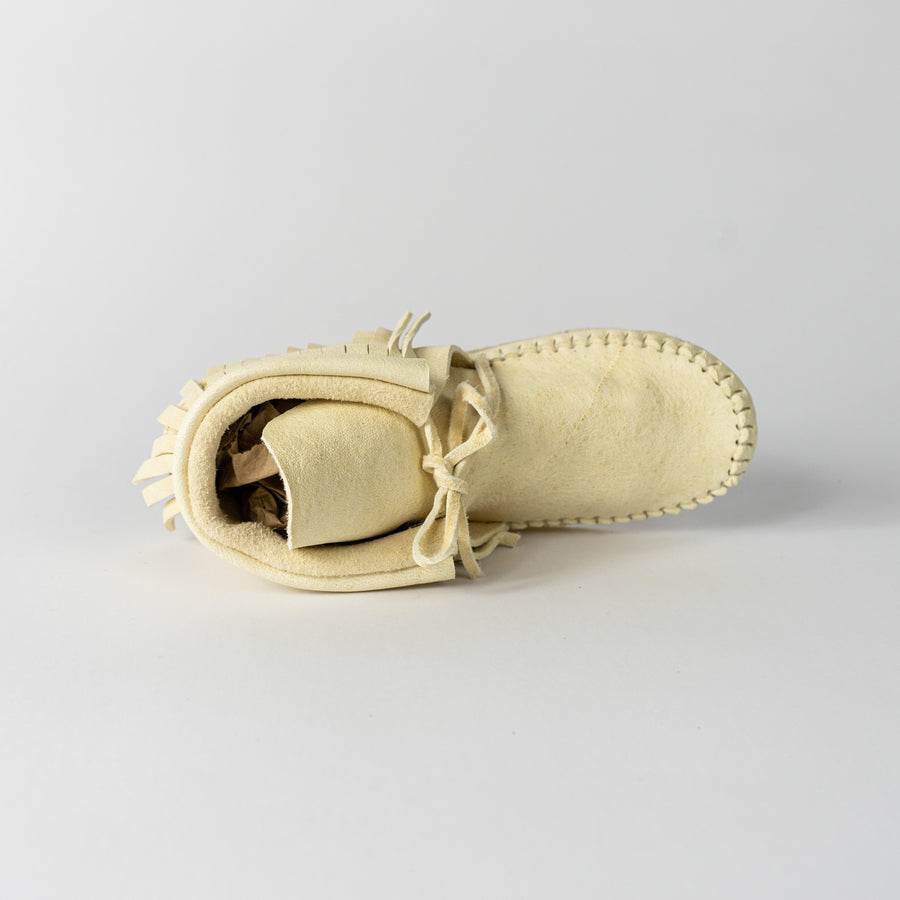 Jamie Gentry Moccasins-Fringe-Bone