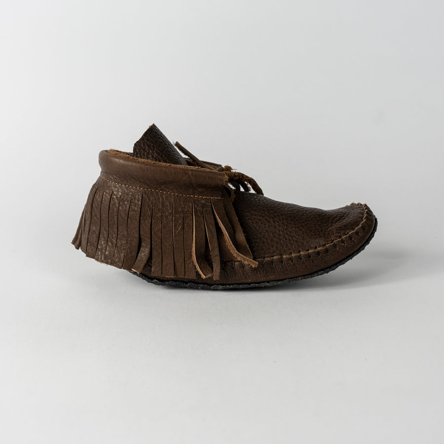 Jamie Gentry Moccasins-Fringe Mocha