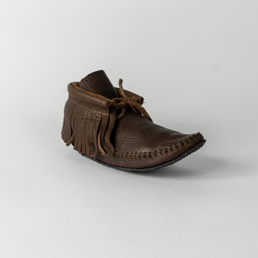 Jamie Gentry Moccasins-Fringe Mocha