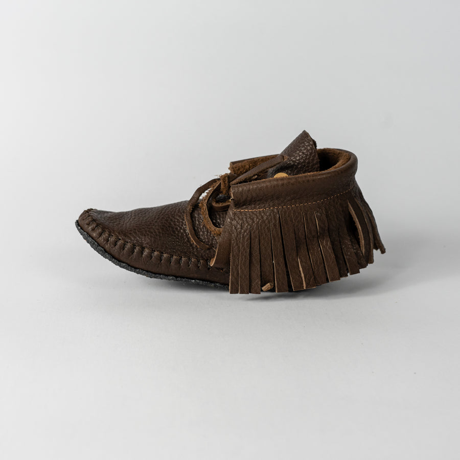 Jamie Gentry Moccasins-Fringe Mocha