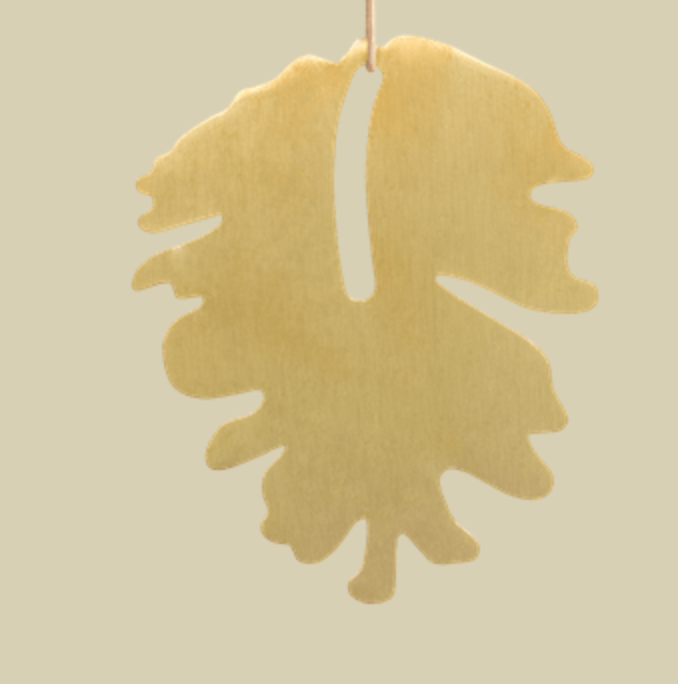 Christmas Ornament - Pinecone Brass